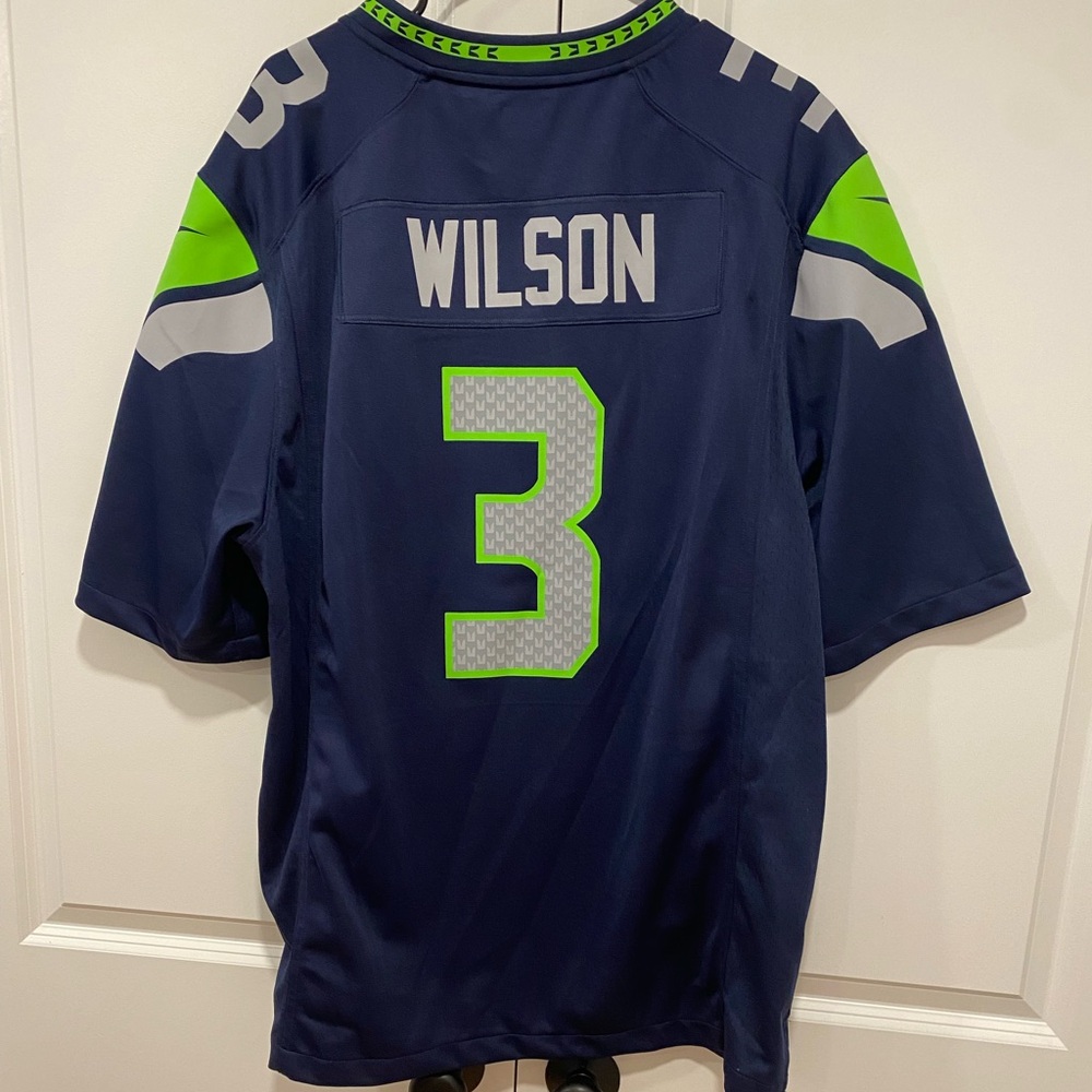 Russell Wilson #3 Seattle Seahawks Jersey